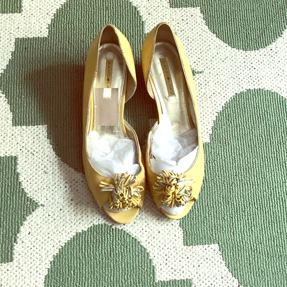 Yellow wedges MAKE ME AN OFFER